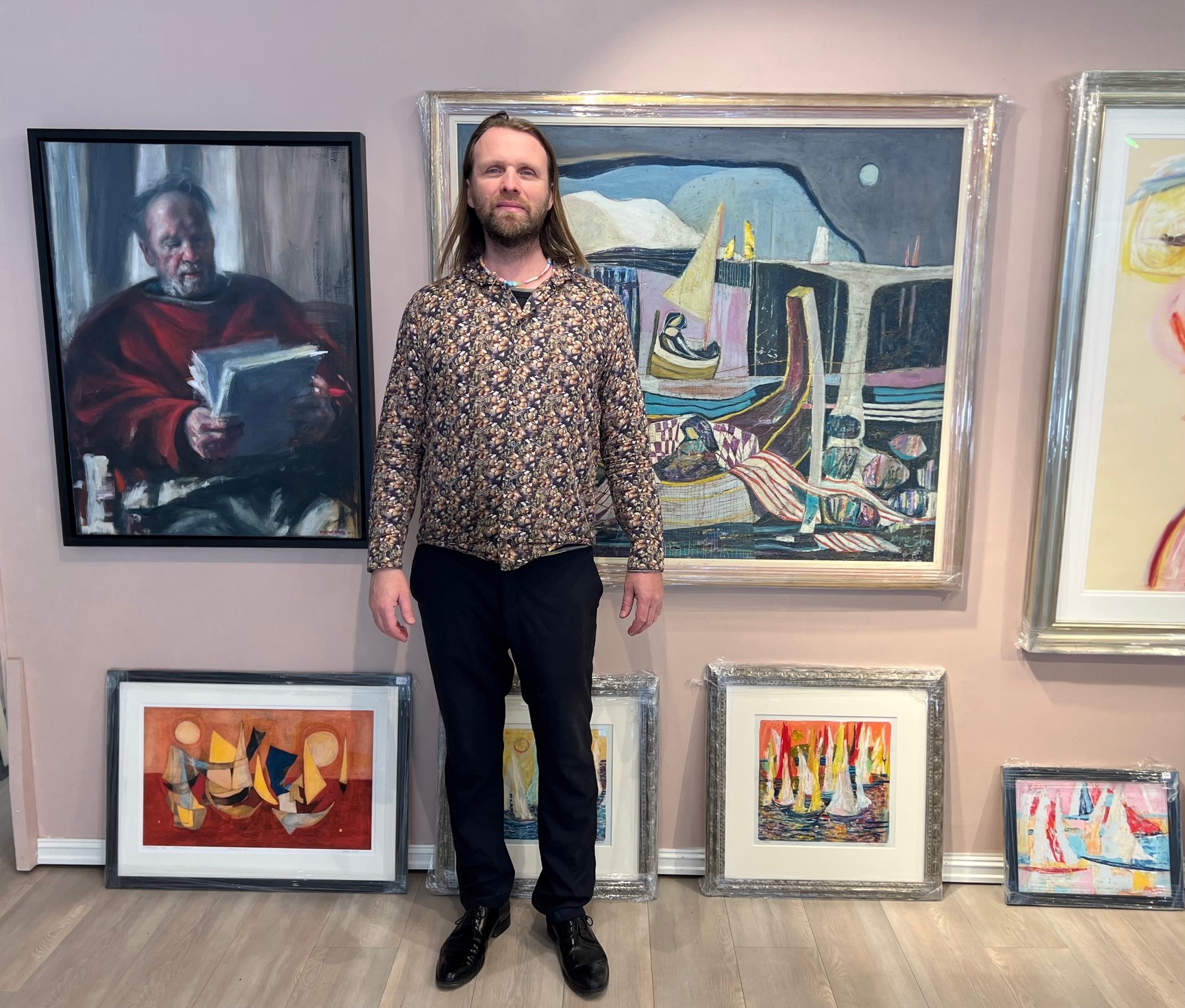 Aune Sand med pop up-galleri i Hamar